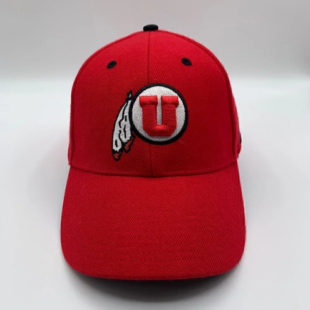 Utah Utes NCAA Red Nike Wool Blend Strapback Hat